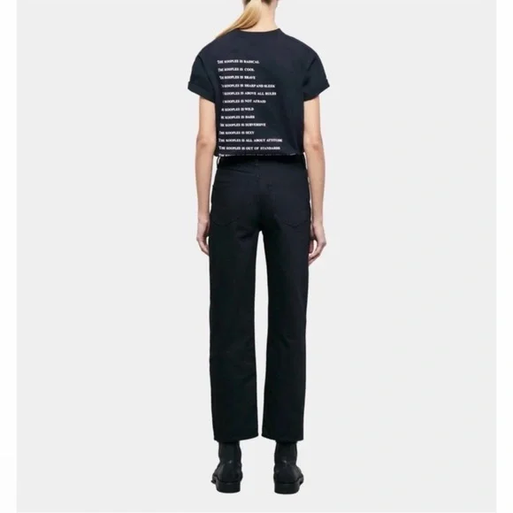 The Kooples Vestiaire Carry-over Black Denim - Picture 2 of 5